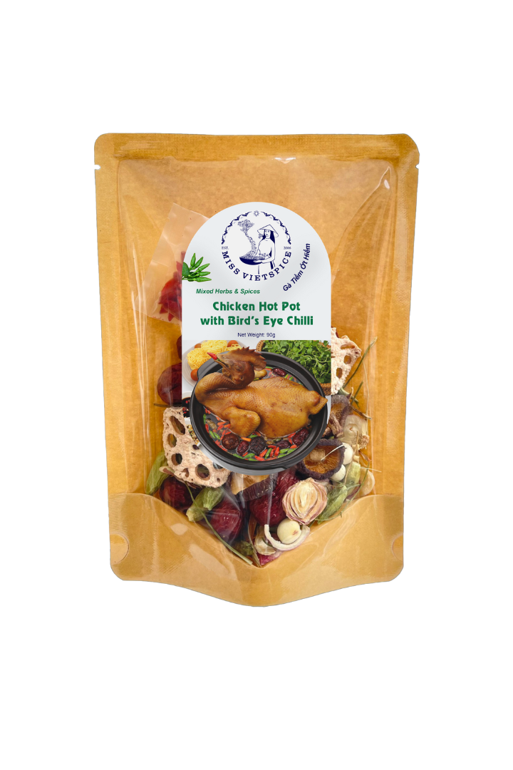 Mixed Herbs & Spices Chicken Hot Pot With Bird's Eye Chilli 90g