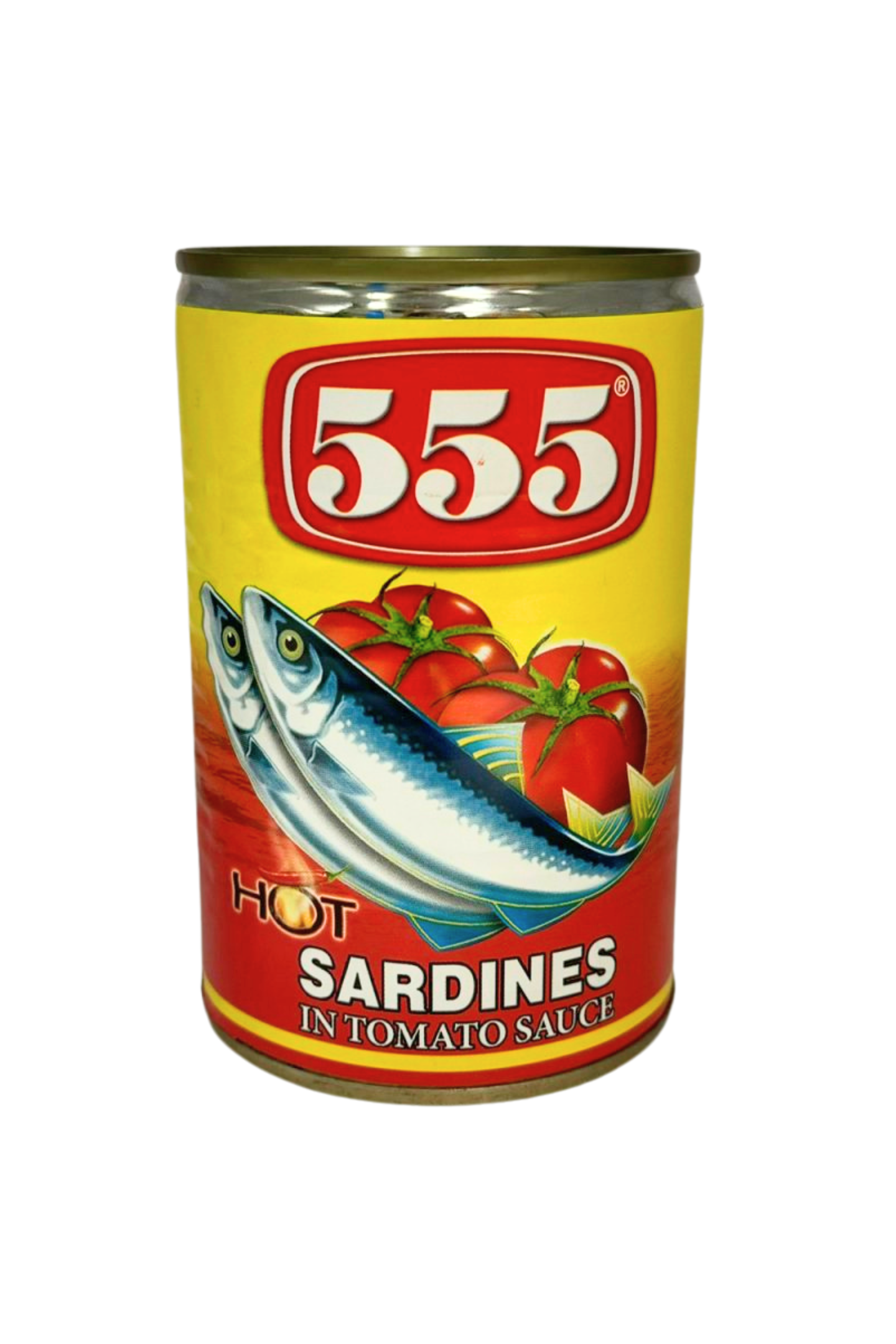 555 Sardines In Tomatoes Sauce With Chilli 425g