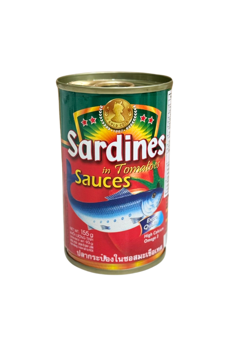 555 Sardines in Tomato Sauce Green 155g