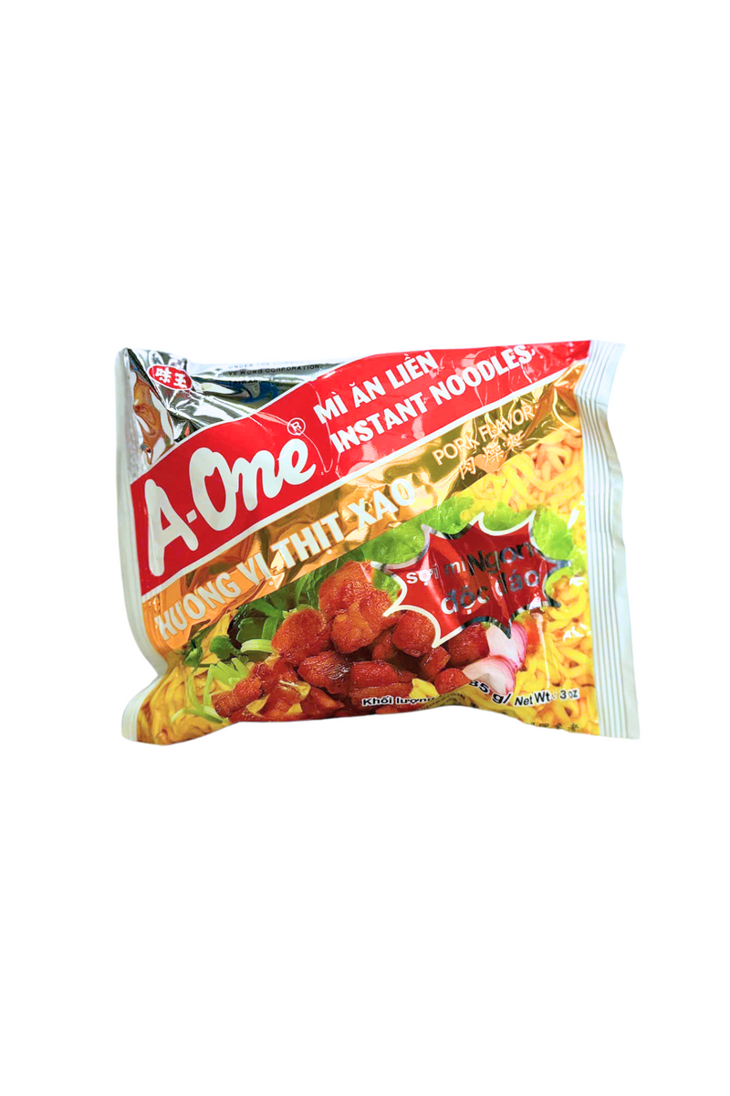 A-One Instant Noodles Pork Flavour (Huong Vi Thit Xao) 85g