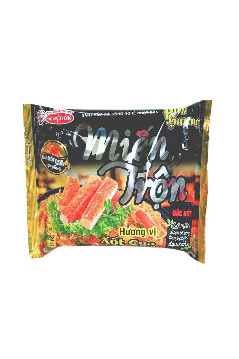 Acecook Phu Huong Mixed Glass Noodles Crab Flavour (Mien Tron Xot Cua) 66g