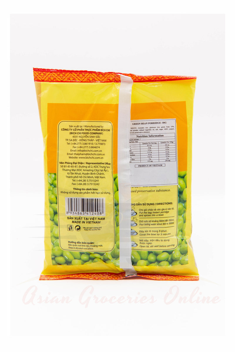 Bich Chi Green Bean Flavor Instant Porridge 50g