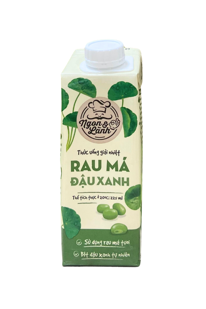 Cozy Pennywort Mung Bean Drink (Rau Ma Dau Xanh) 225ml