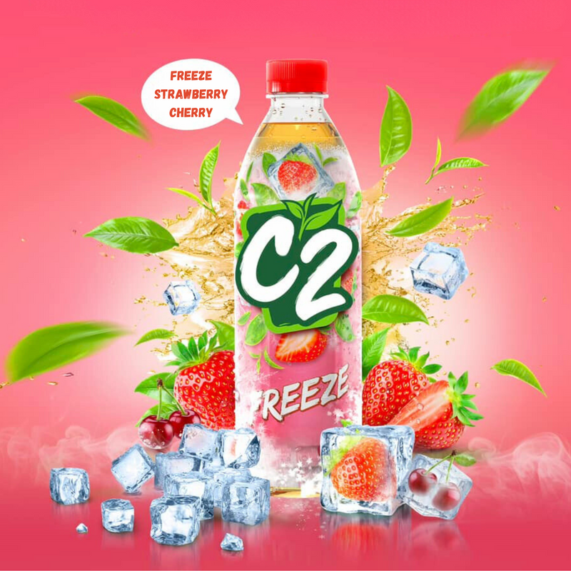 C2 Freeze Flavour Strawberry Cherry 455ml