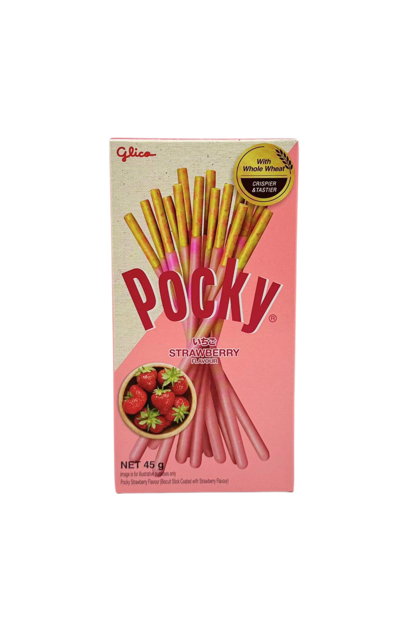 Glico Pocky Strawberry Flavour 45g