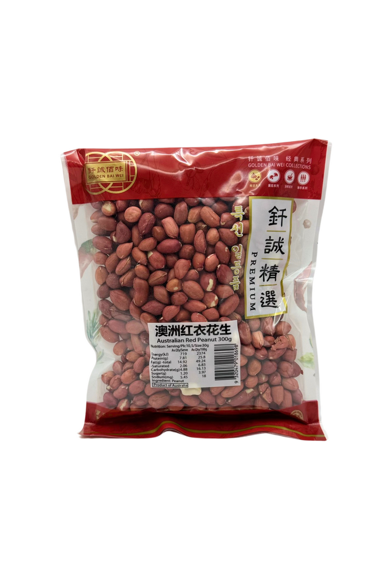 Golden Bai Wei Red Peanuts 375g