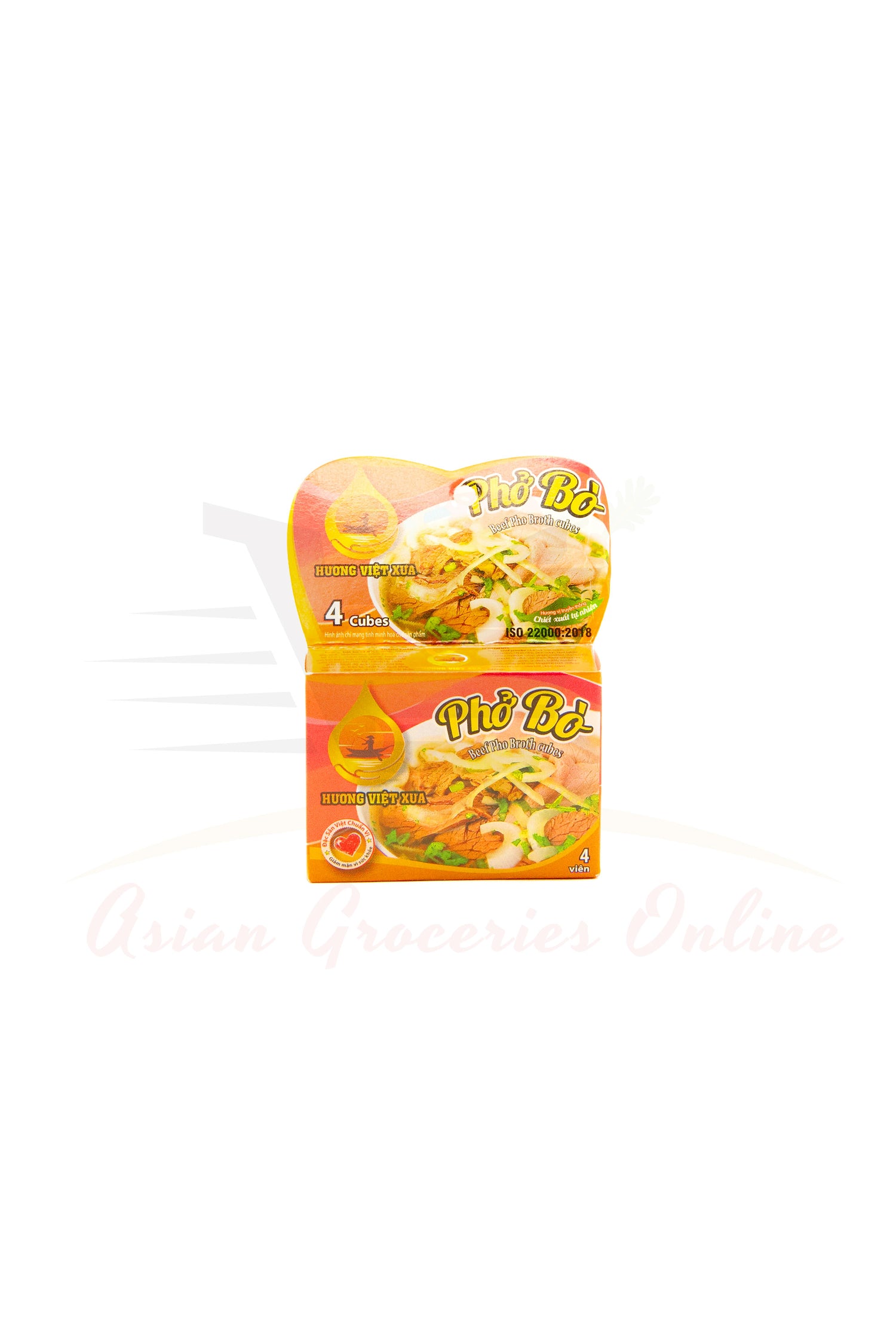 Huong Viet Xua Beef Pho Broth Cube  (Pho Bo) 75g