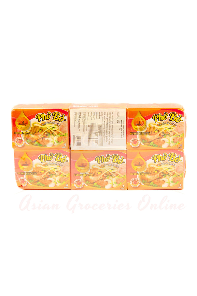 Huong Viet Xua Beef Pho Broth Cube  (Pho Bo) 75g