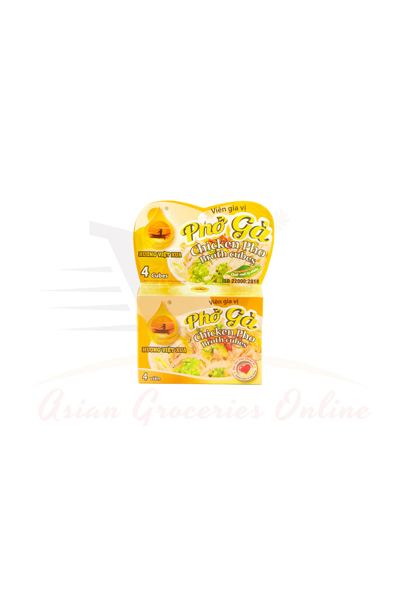 Huong Viet Xua Chicken Pho Broth Cube (Pho Ga) 75g