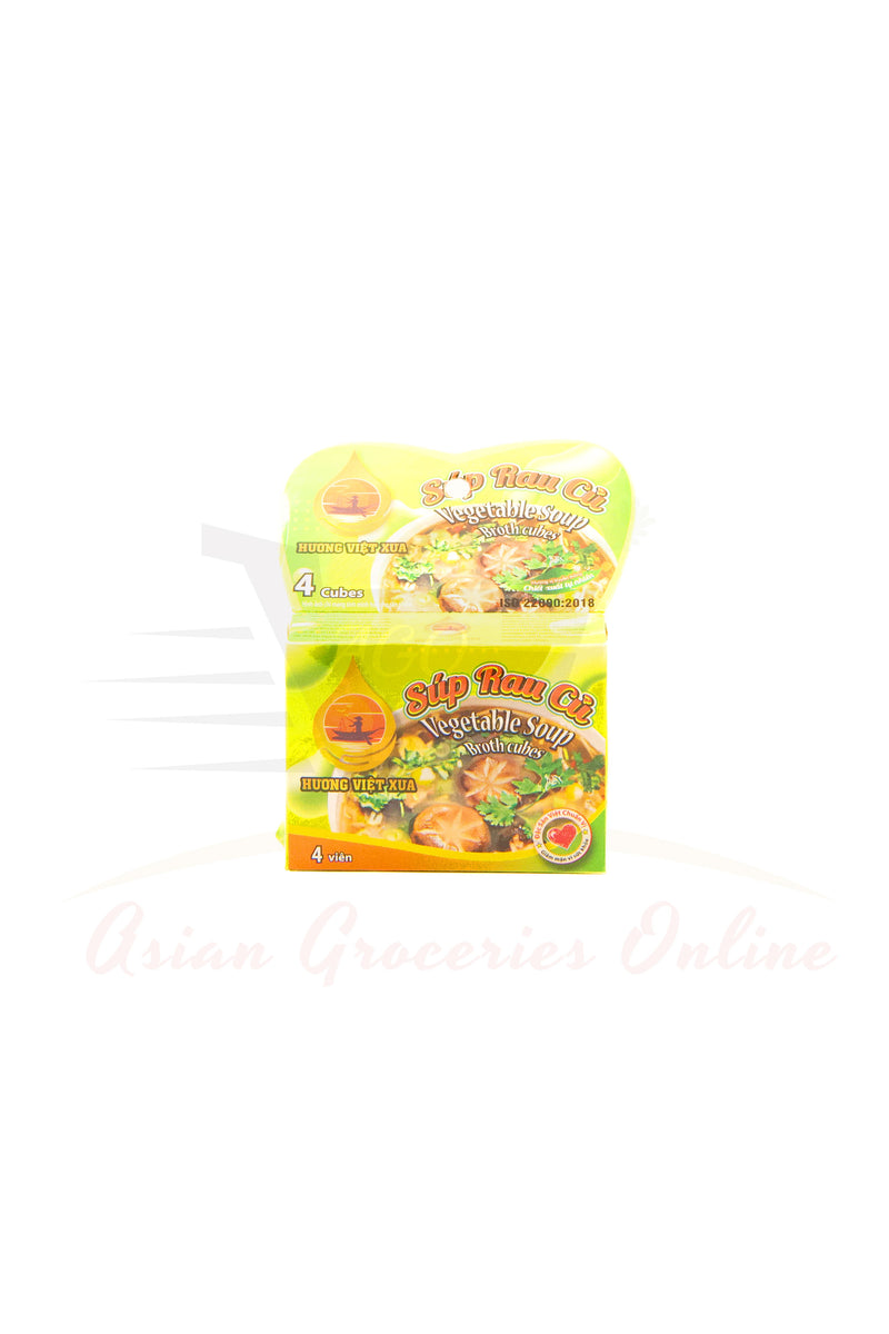 Huong Viet Xua Vegetable Soup Broth Cubes (Sup Chay) 75g