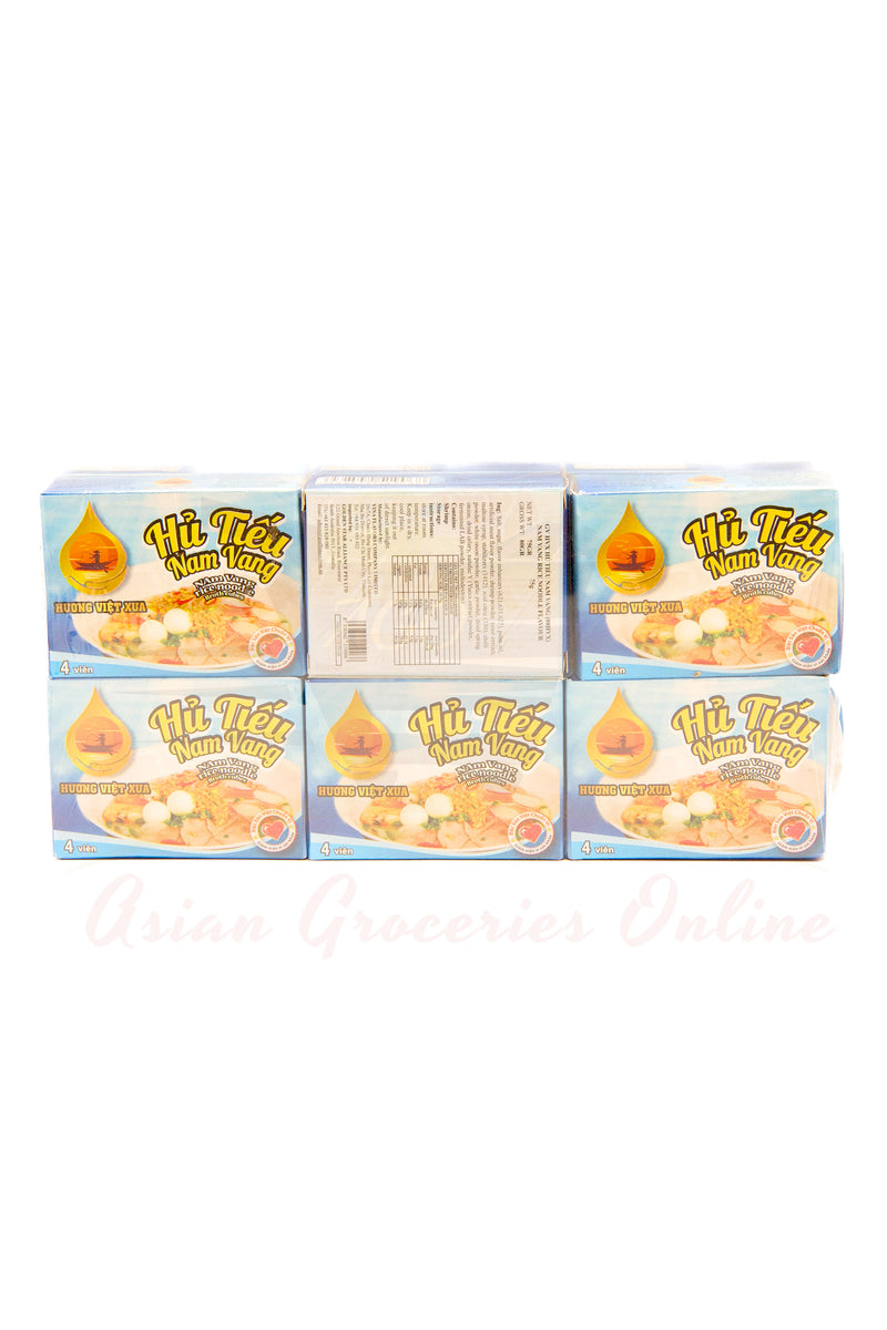 Huong Viet Xua Nam Vang Rice Noodle Broth Cubes (Hu Tieu Nam Vang) 75g