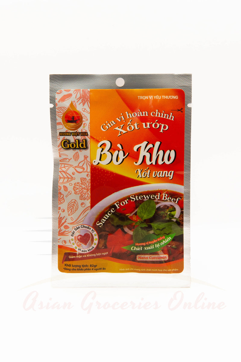 Huong Viet Xua Sauce For Stewed Beef (Bo Kho) 82g