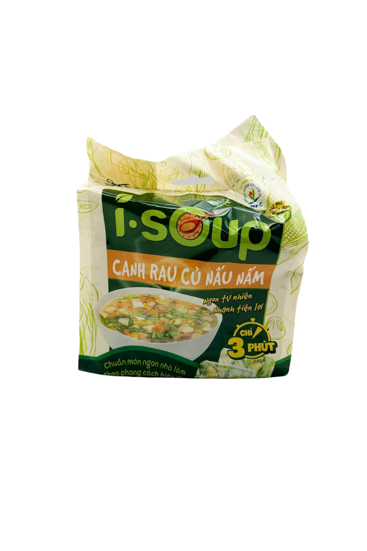 Isoup Mushrooms vegetable soup  (Canh Rau Cu Nam) 35g  *Buy 3 for $12*