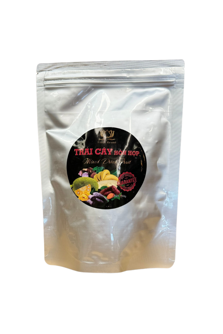 Lotus Brand Mixed Dried Fruit (Trai Cay Say) 150g