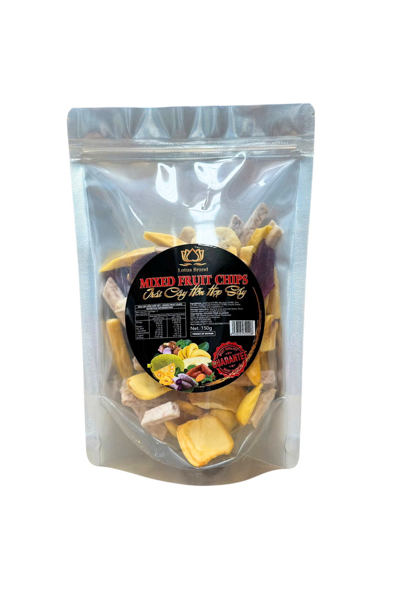 Lotus Brand Mixed Dried Fruit (Trai Cay Say) 150g