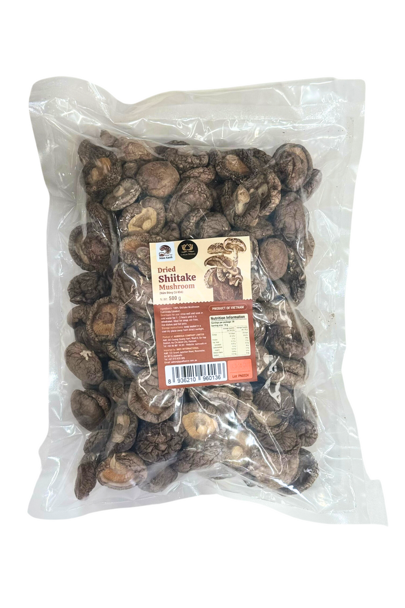 Lotus Brand Dried Shiitake Mushroom (Nam Dong Co) 500g