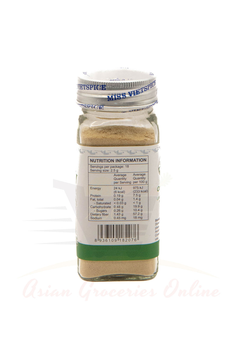 Miss VietSpice Organic Lemongrass Powder 45g