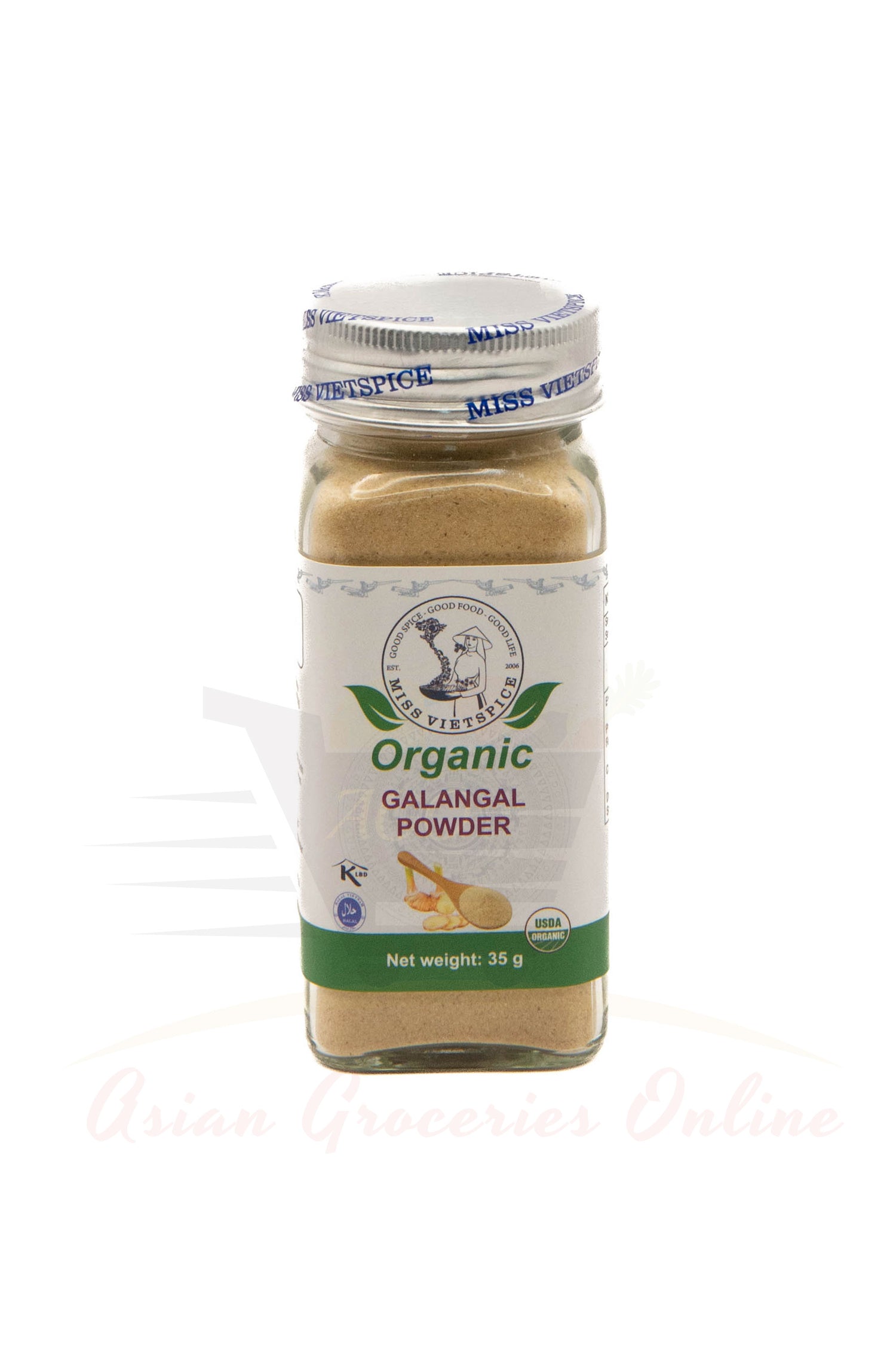 Miss VietSpice Organic Galangal Powder 35g