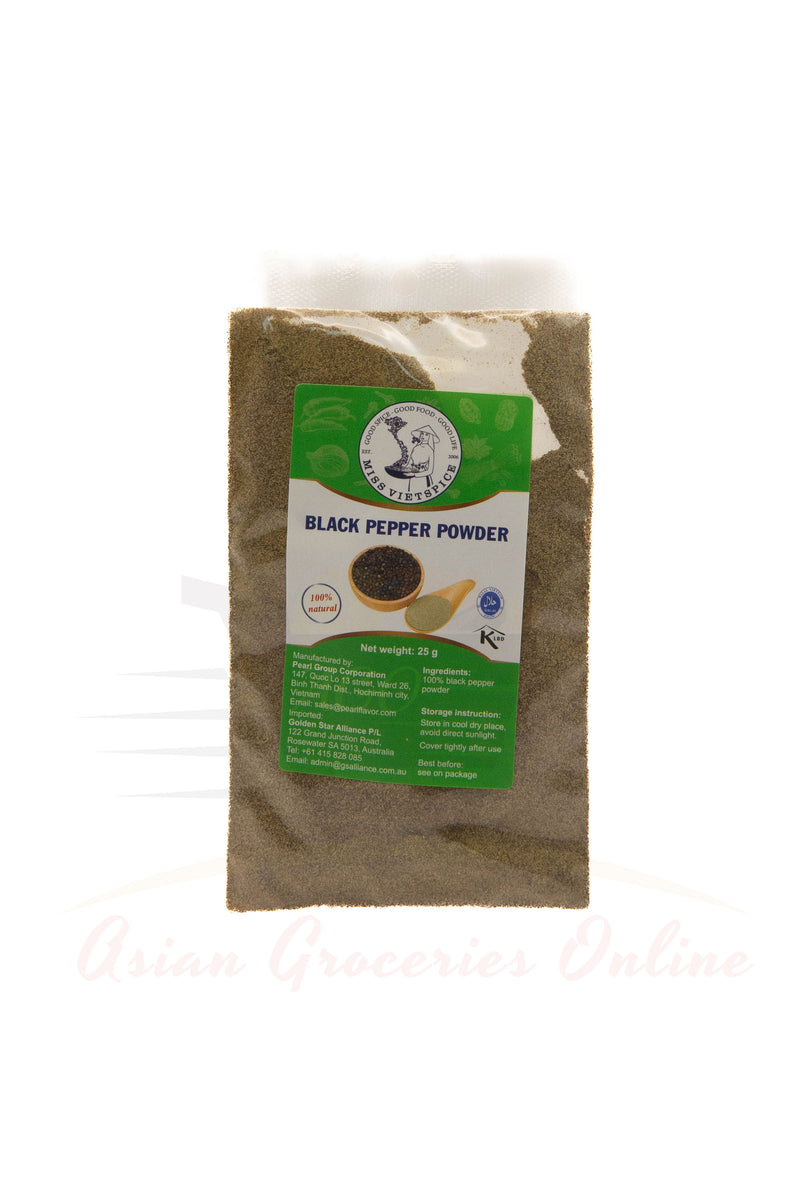 Miss VietSpice Black Pepper Powder 25g