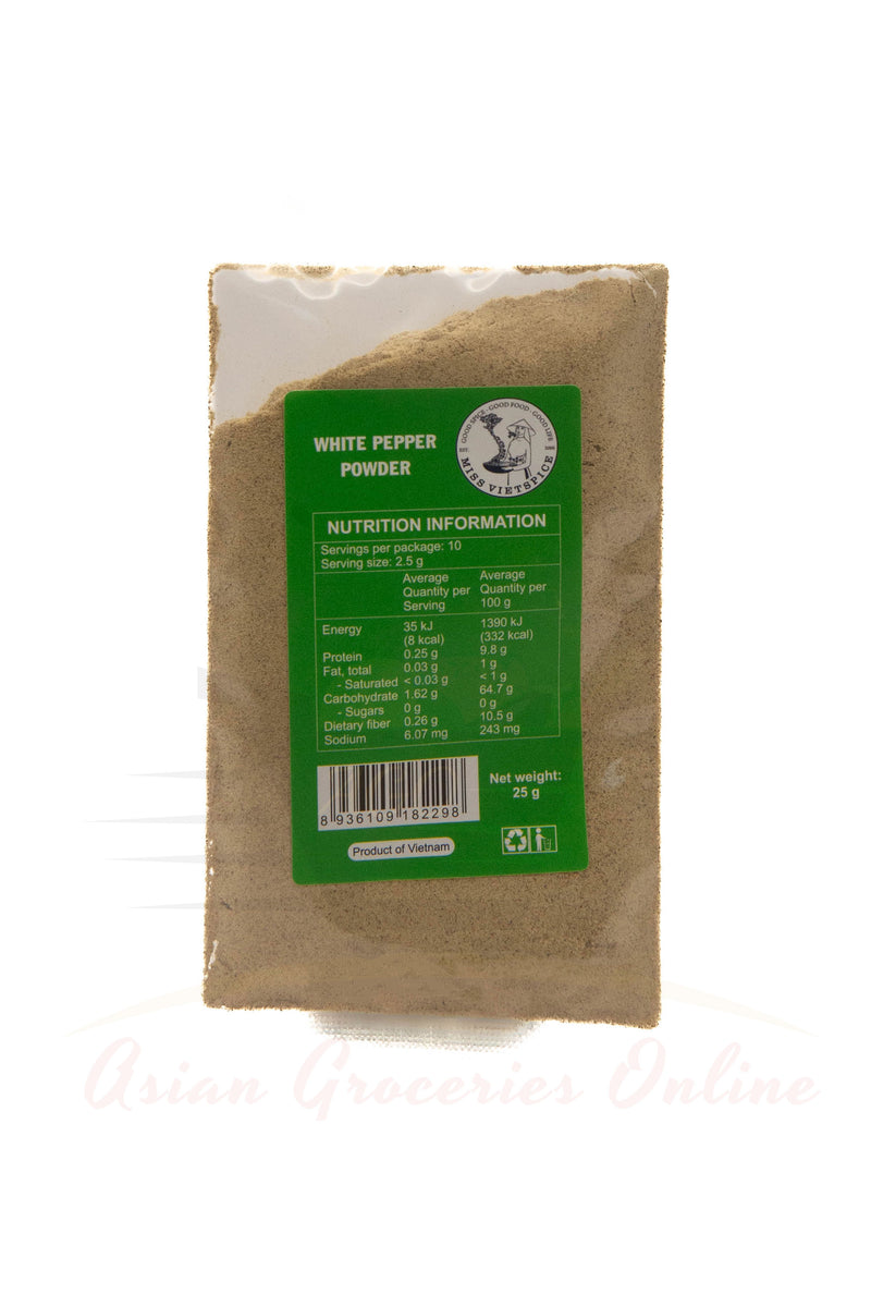 Miss VietSpice White Pepper Powder 25g