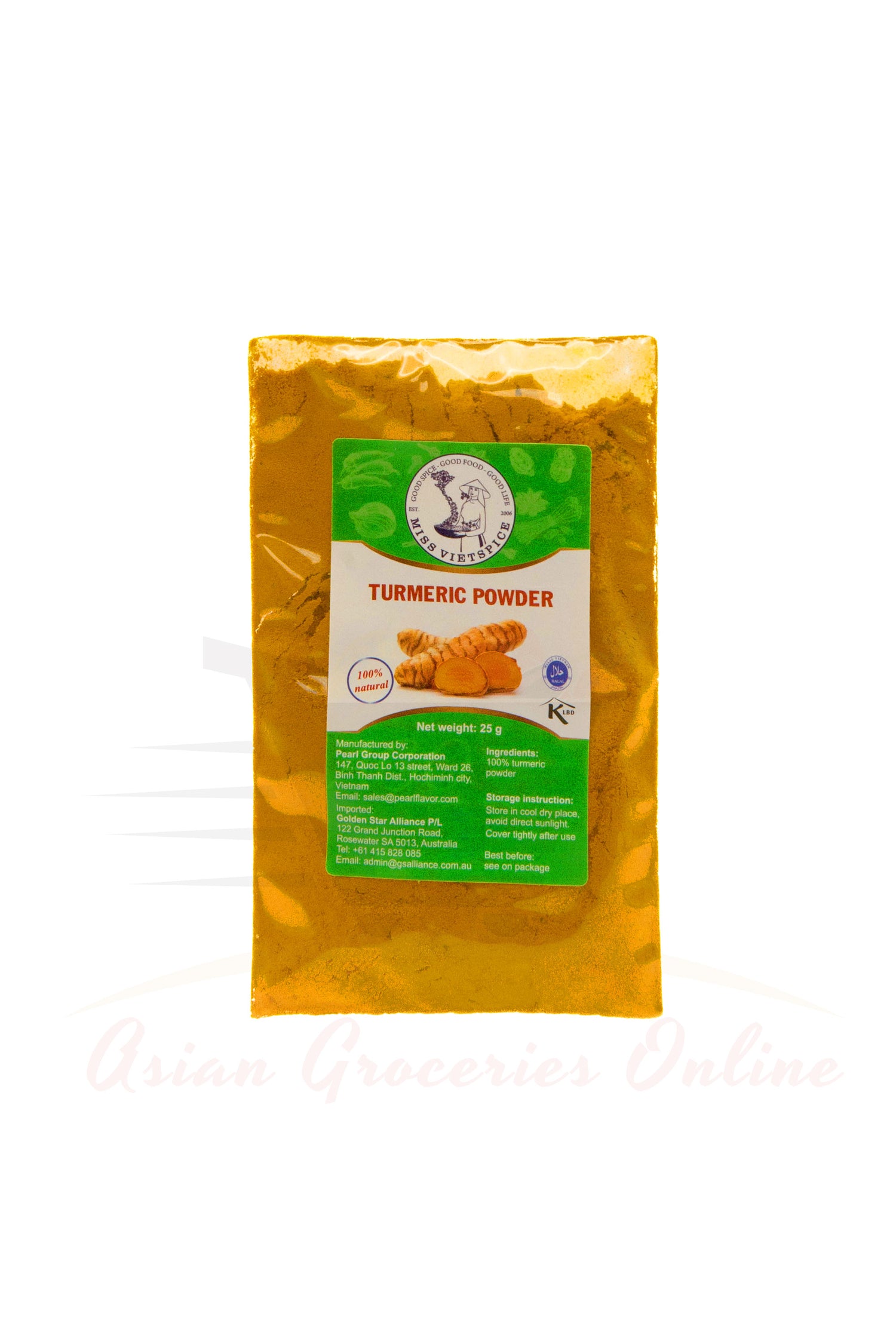 Miss VietSpice Turmeric Powder 25g