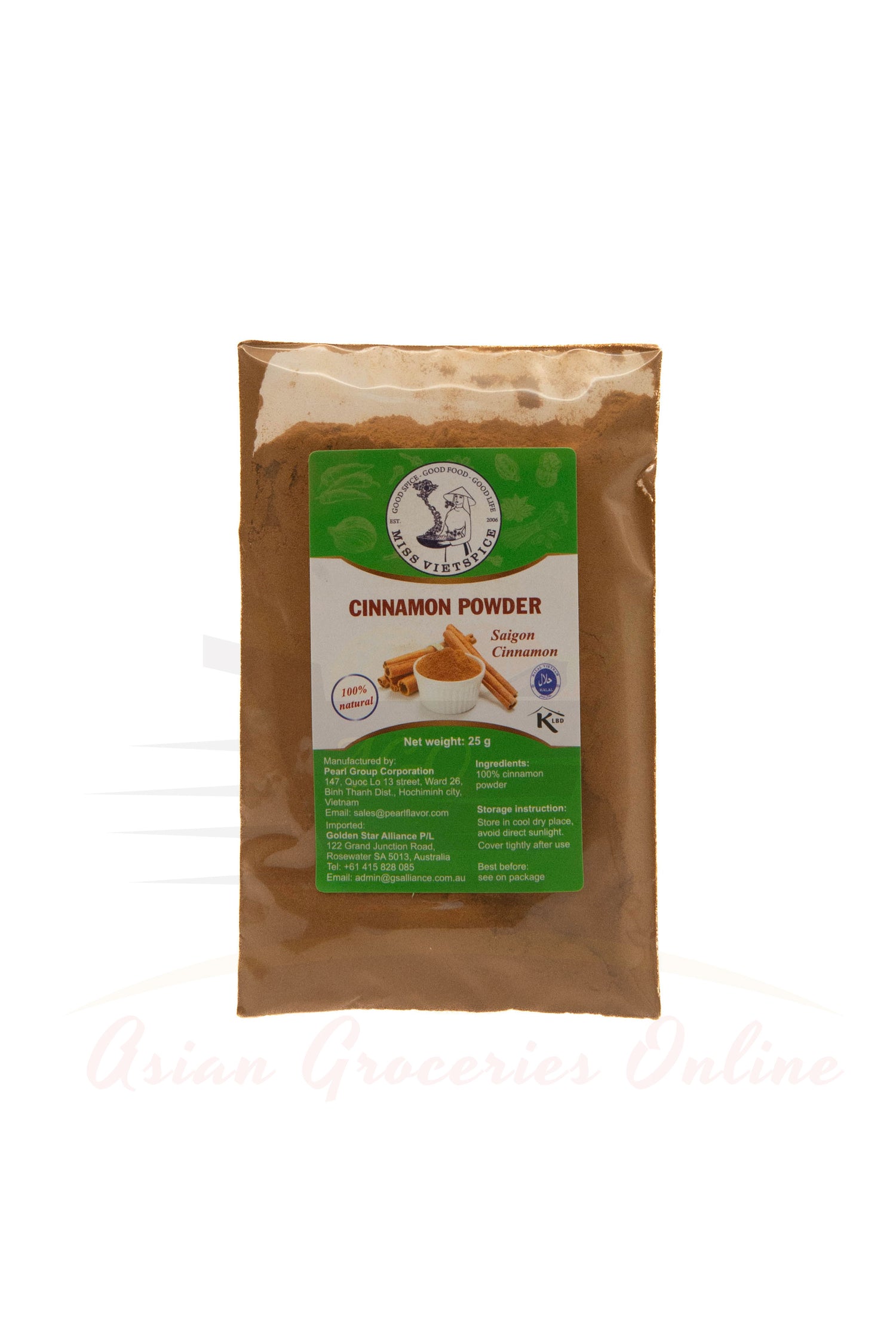 Miss VietSpice Cinnamon Powder 25g