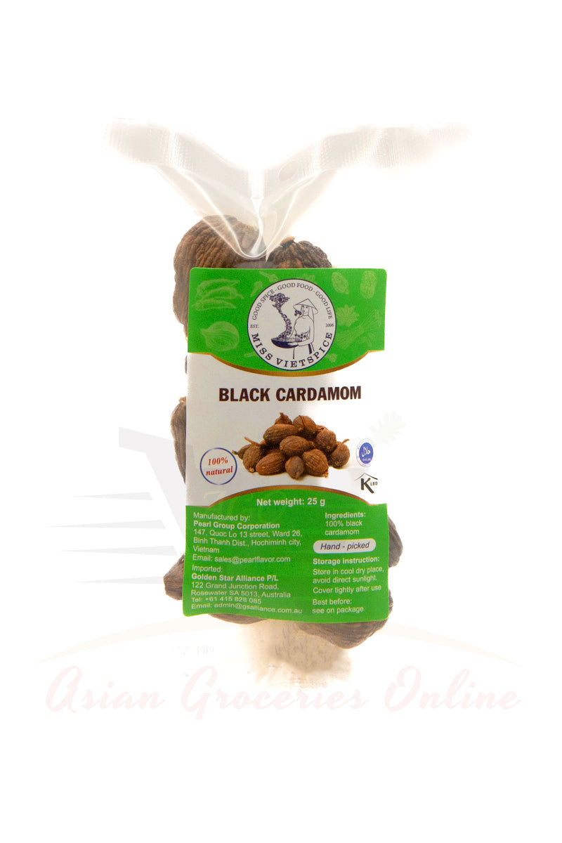 Miss VietSpice Black Cardamom 25g