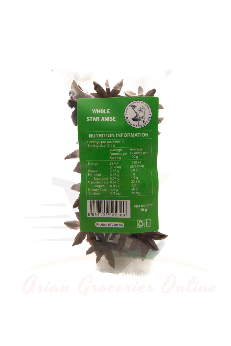 Miss VietSpice Star Anise 20g