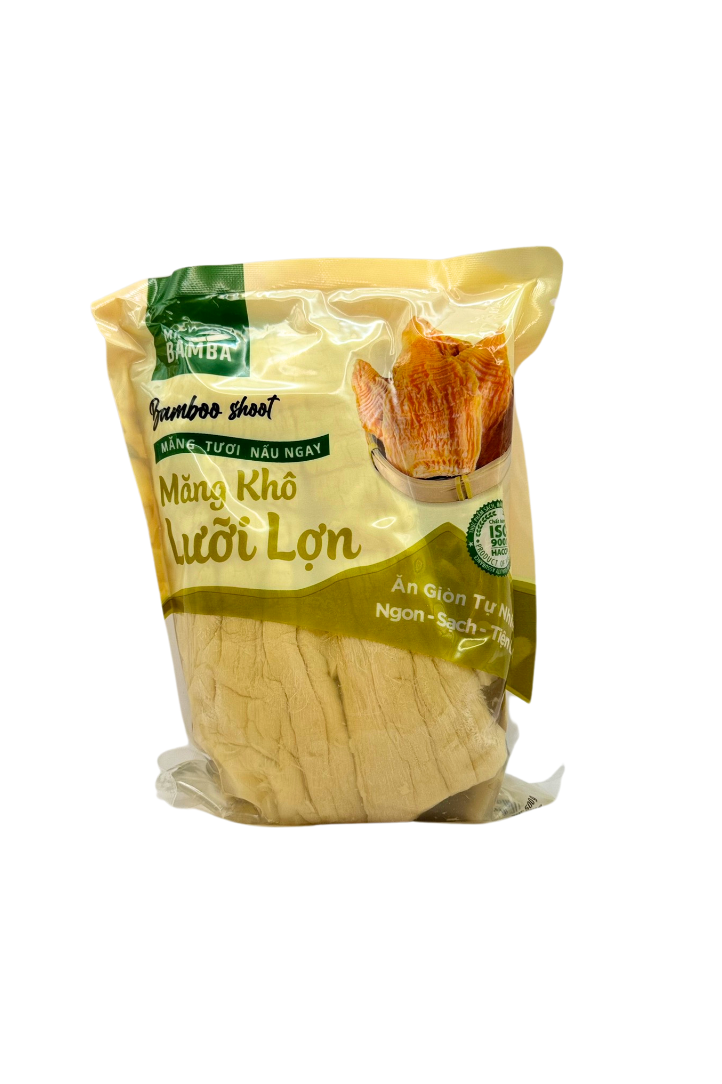 Mr Bamba Bamboo Shoot - Măng Khô Lưỡi Lợn 500g