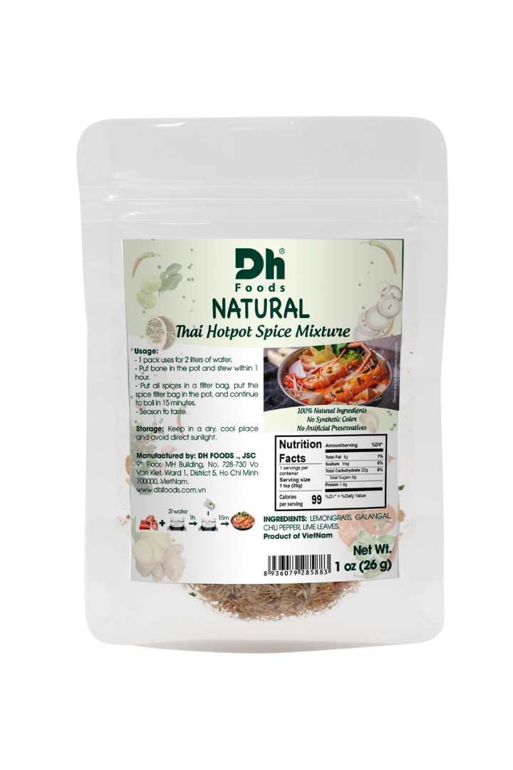 DH Foods Natural Thai Hotpot Spice 26g