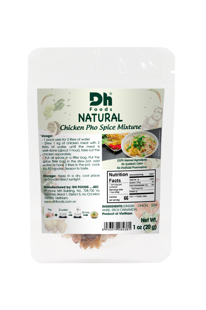 DH Foods Natural Chicken Pho Spice 20g