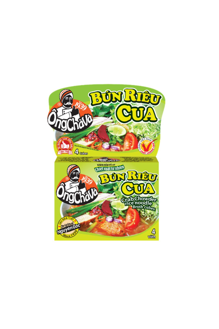 Ong Cha Va Crab Chowder Seasoning Cube (Bun Rieu Cua) 75g