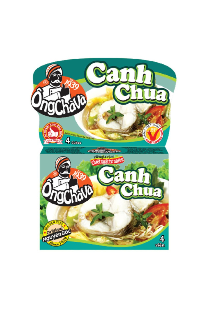 Ong Cha Va Sour Soup Seasoning Cube (Canh Chua) 75g