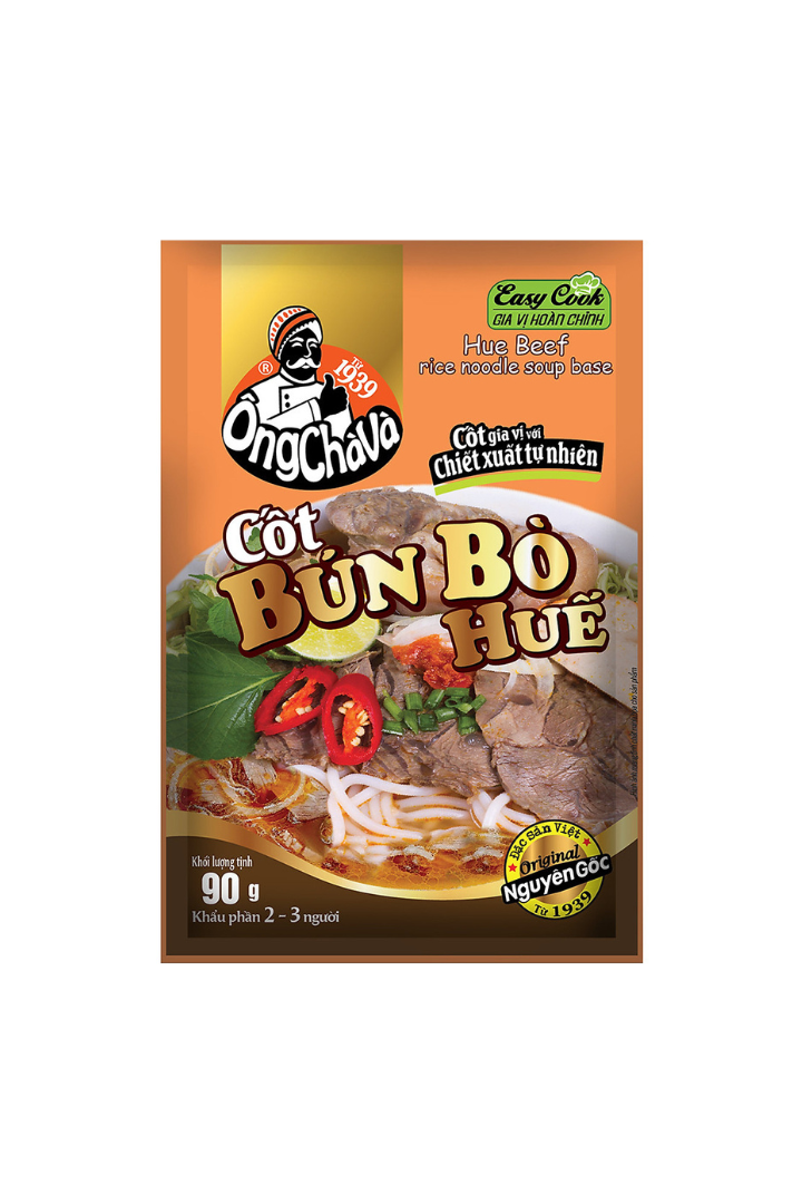 Ong Cha Va Hue Noodles Base Sauce (Cot Bun Bo Hue) 90g