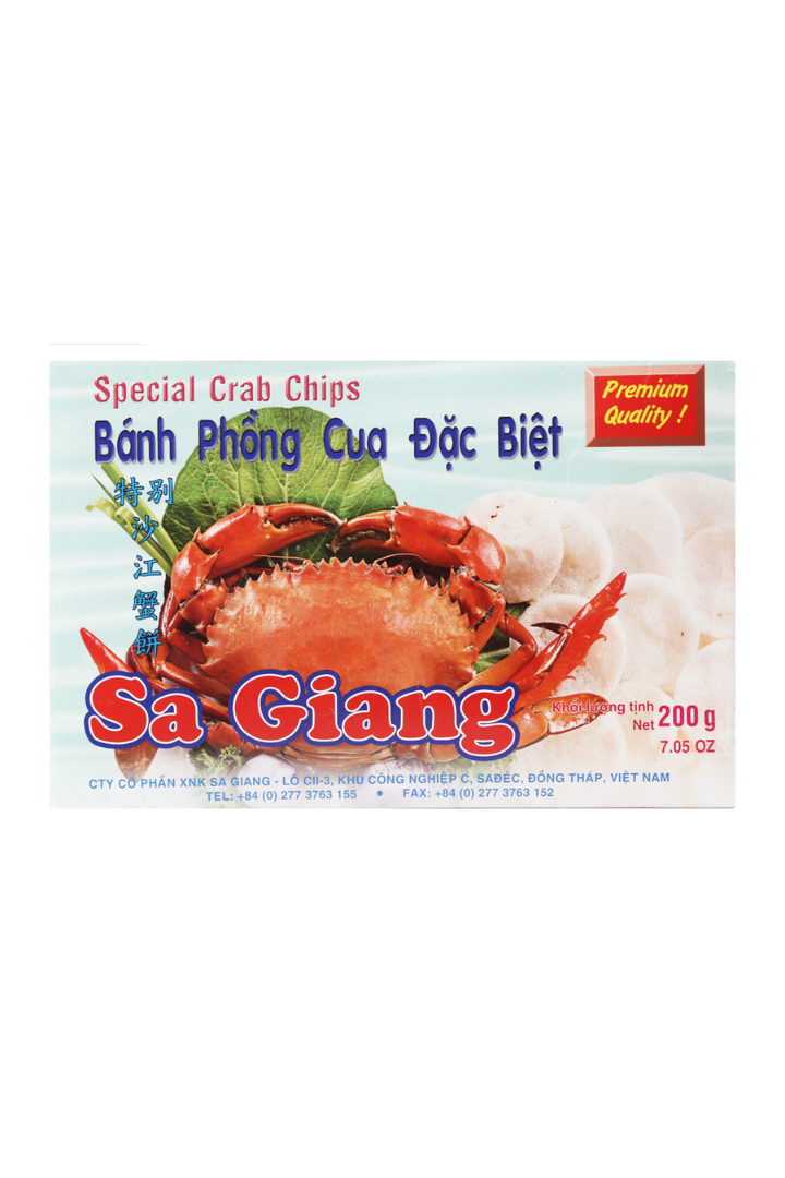 Sagiang Crab Chips 200g