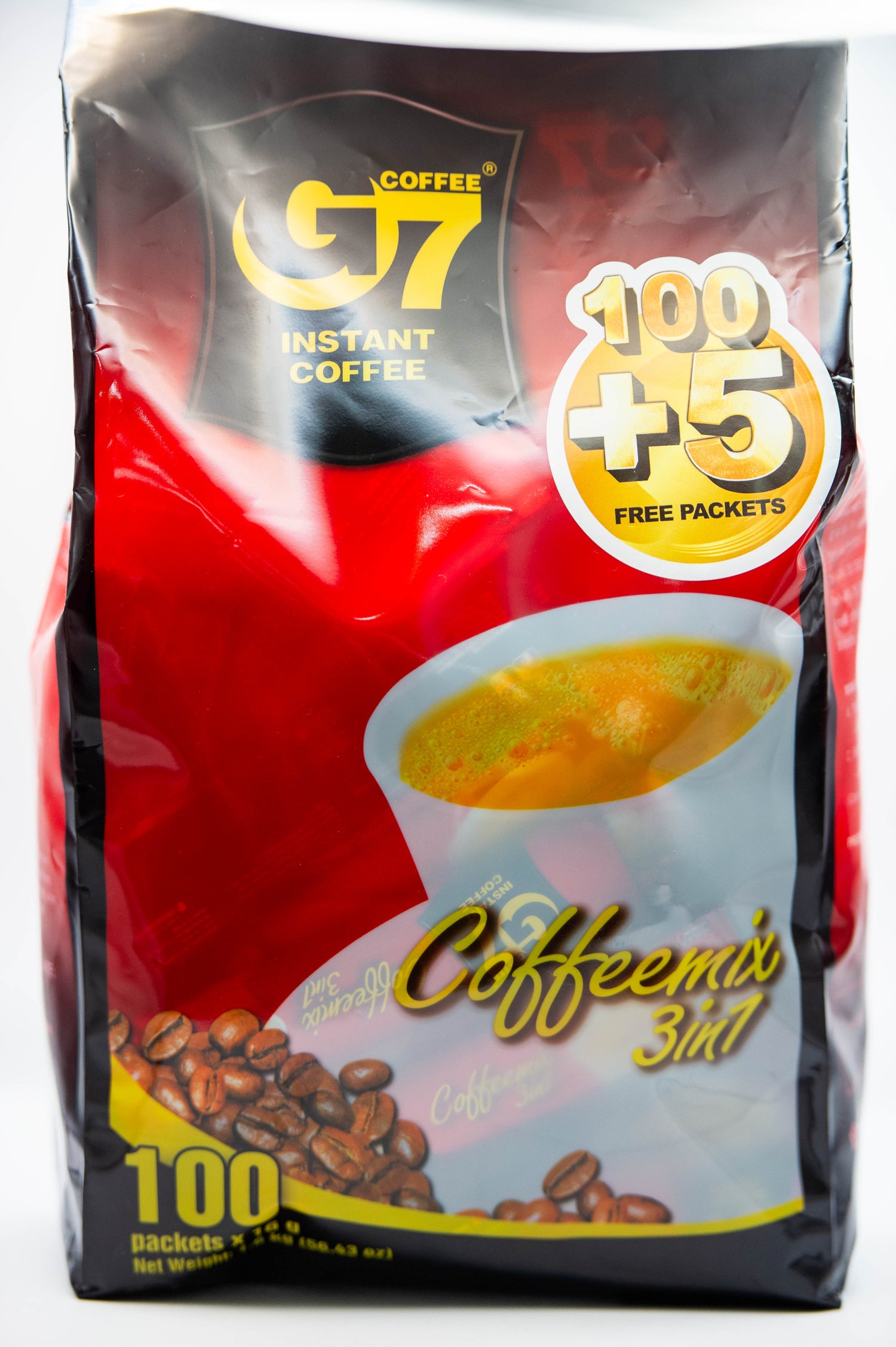 Trung Nguyen G7 3in1 Instant Coffee 100 Sticks