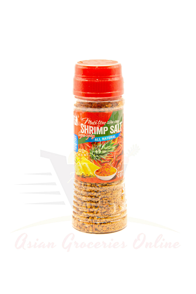 Tinh Nguyen Super Spicy Shrimp Salt (Muoi Tom Sieu Cay) 95g