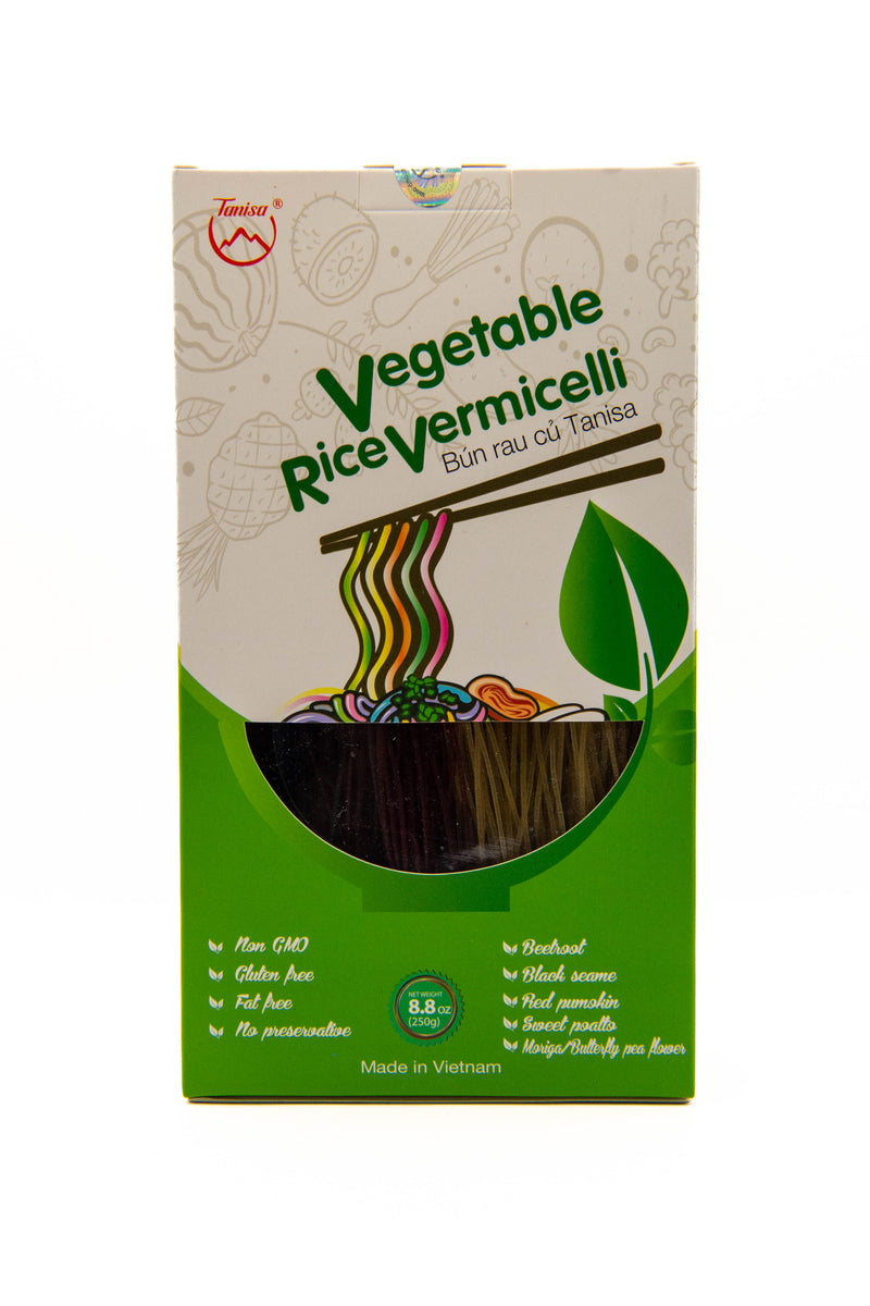 Tanisa Vegetable Rice Vermicelli (Mix Colour) 250g *Buy 2 for $5*