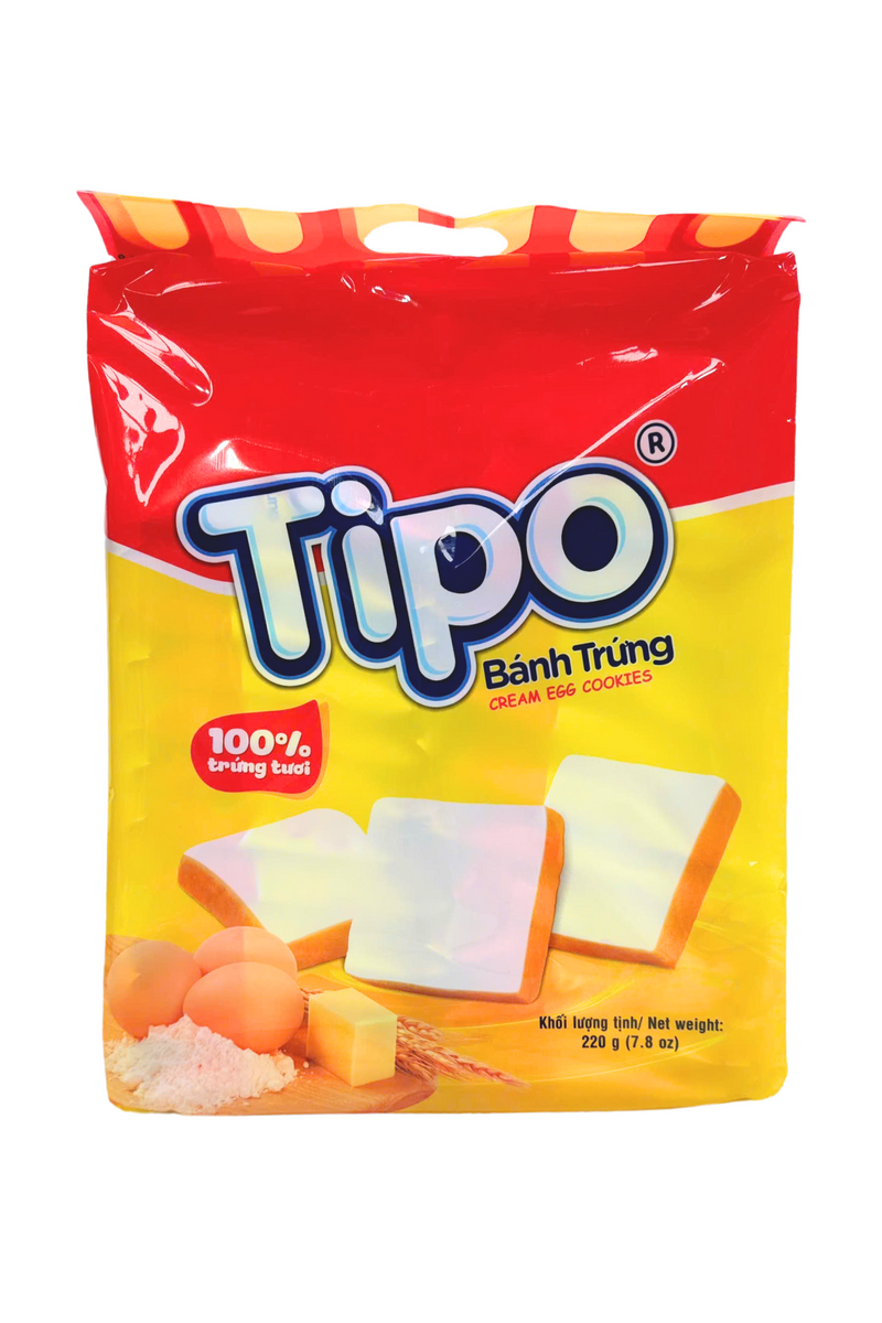 Tipo Cream Egg Cookies (Banh Trung) 220g