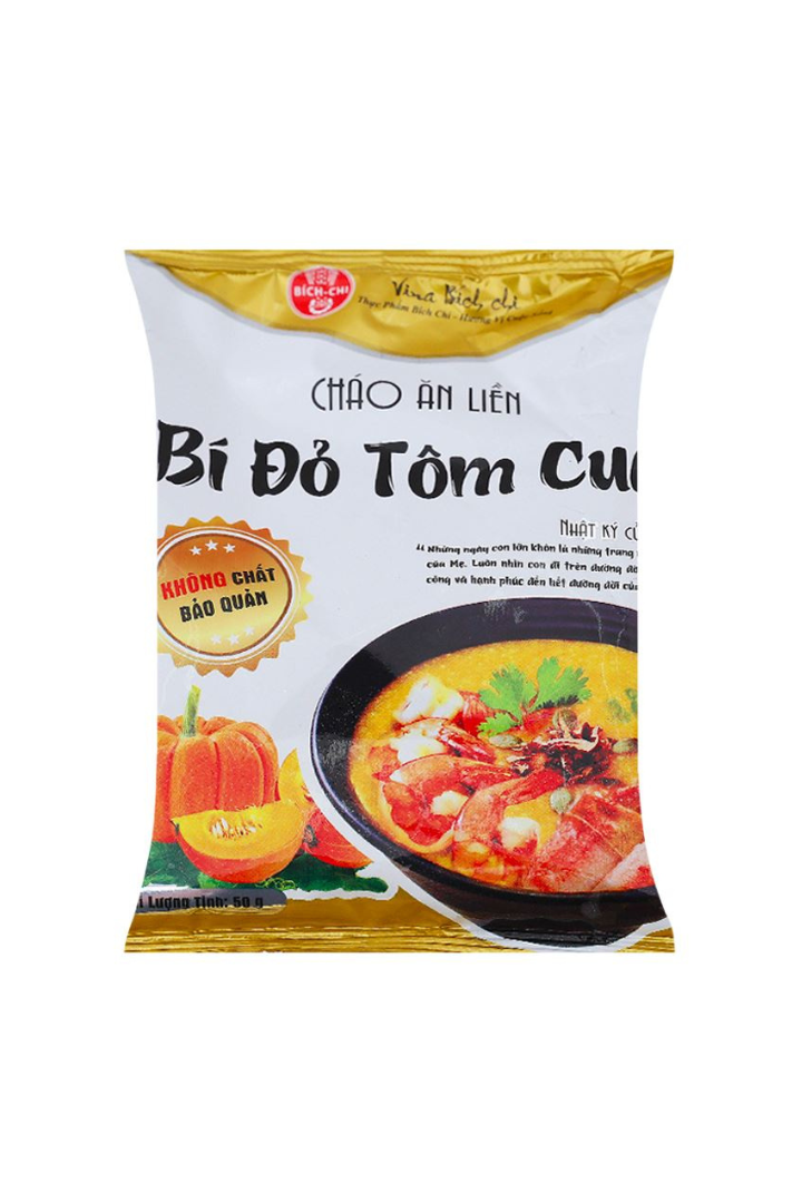 Bich Chi Pumpkin, Shrimp & Crab Porridge (Chao Bi Do Tom Cua) 50g