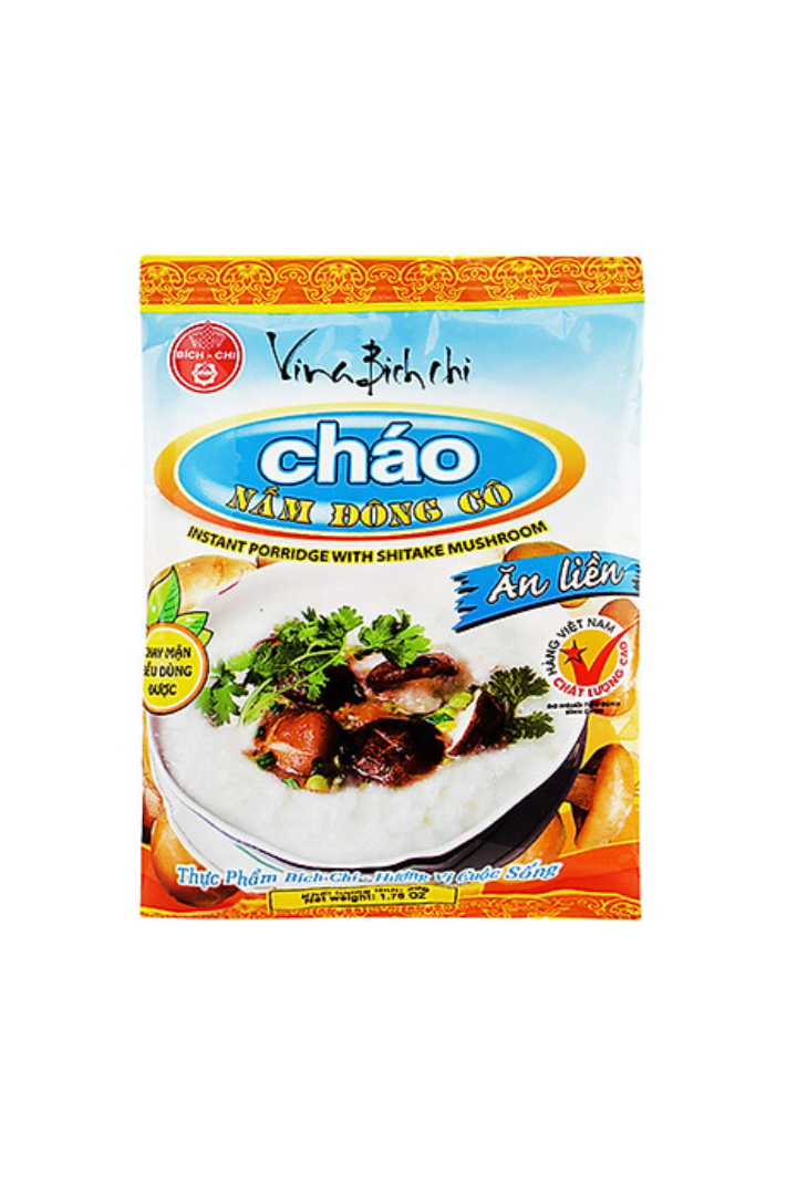 Bich Chi Instant Porridge With Shitake Mushroom (Chao Nam Dong Co) 50g