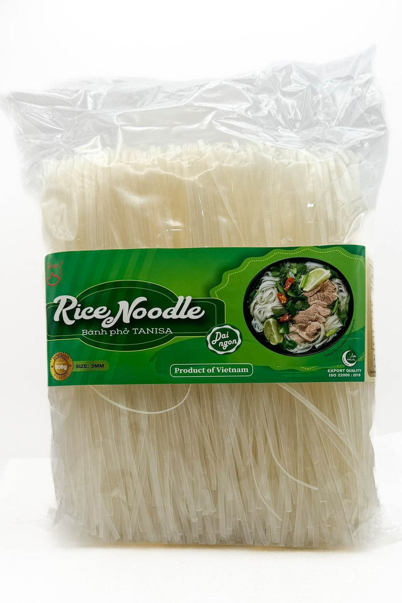 Tanisa Rice Noodle (Banh Pho) 3mm 908g